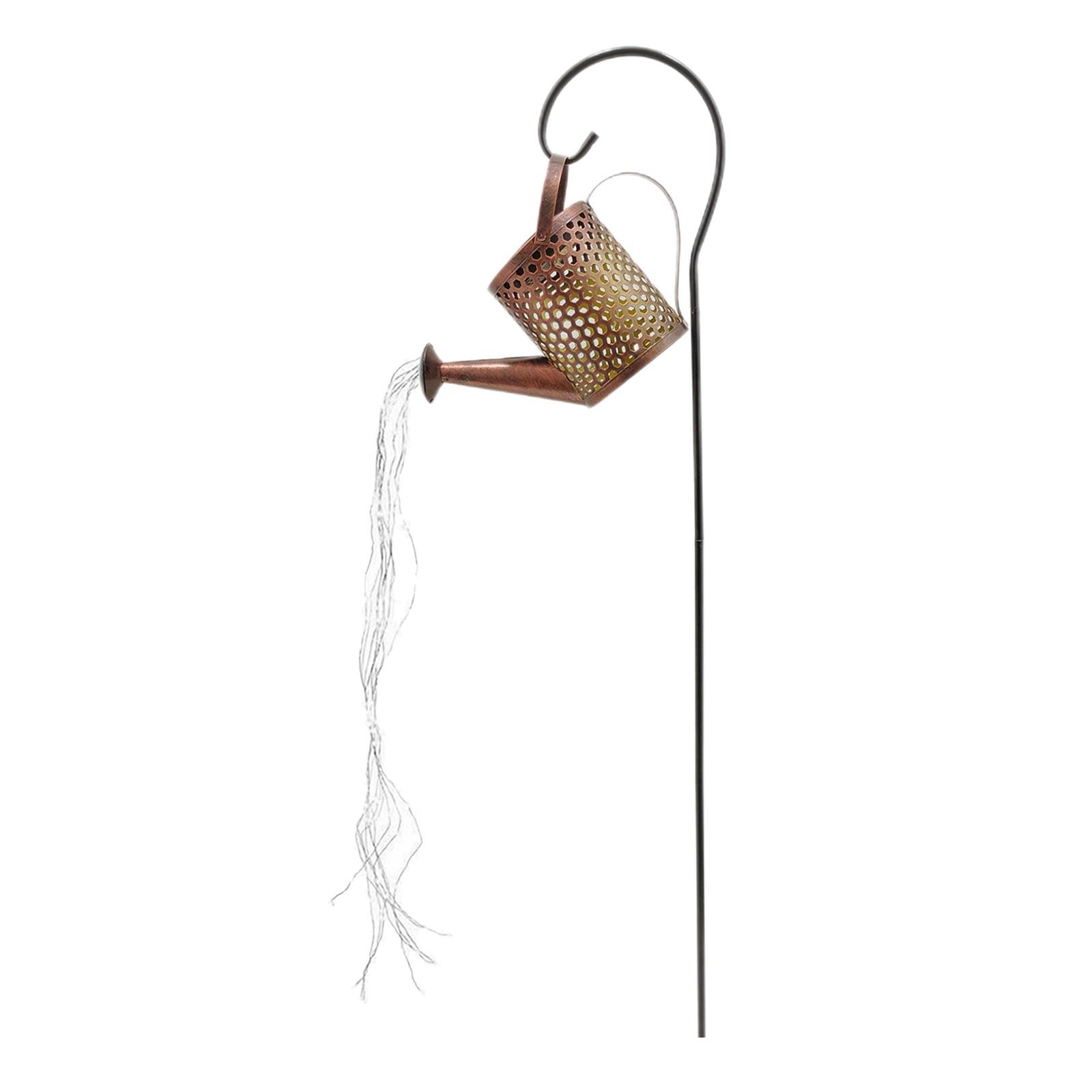 LED Solar Shower Watering Can String Lamp Solar Lights