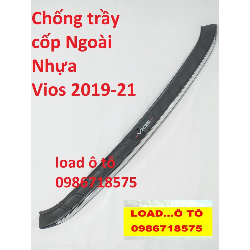 Chống trầy cốp ngoài Vios 2022-2019 - Nhựa ABS