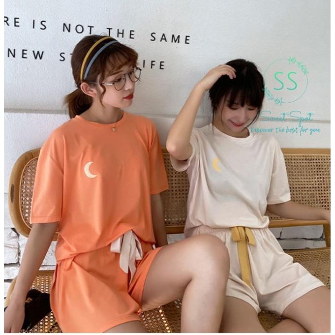 Set đồ nữ, đồ bộ mặc nhà, bộ đồ Hàn Quốc đi chơi, đi du lịch cotton cao cấp