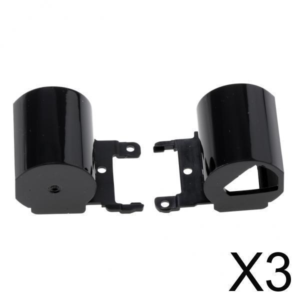 6x Laptop LCD Hinges Cover for HP 250 255 G6 15-BS 15-BW 15-BR black