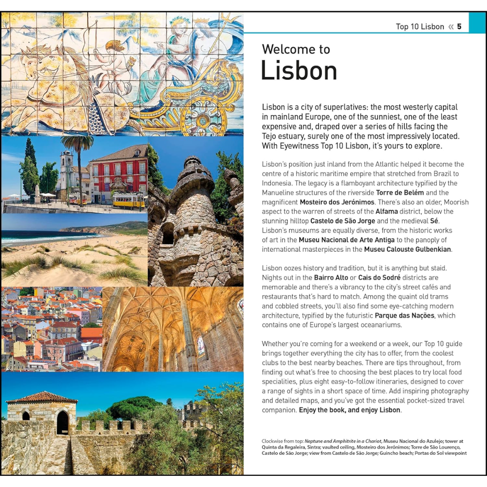 Top 10 Lisbon - Pocket Travel Guide