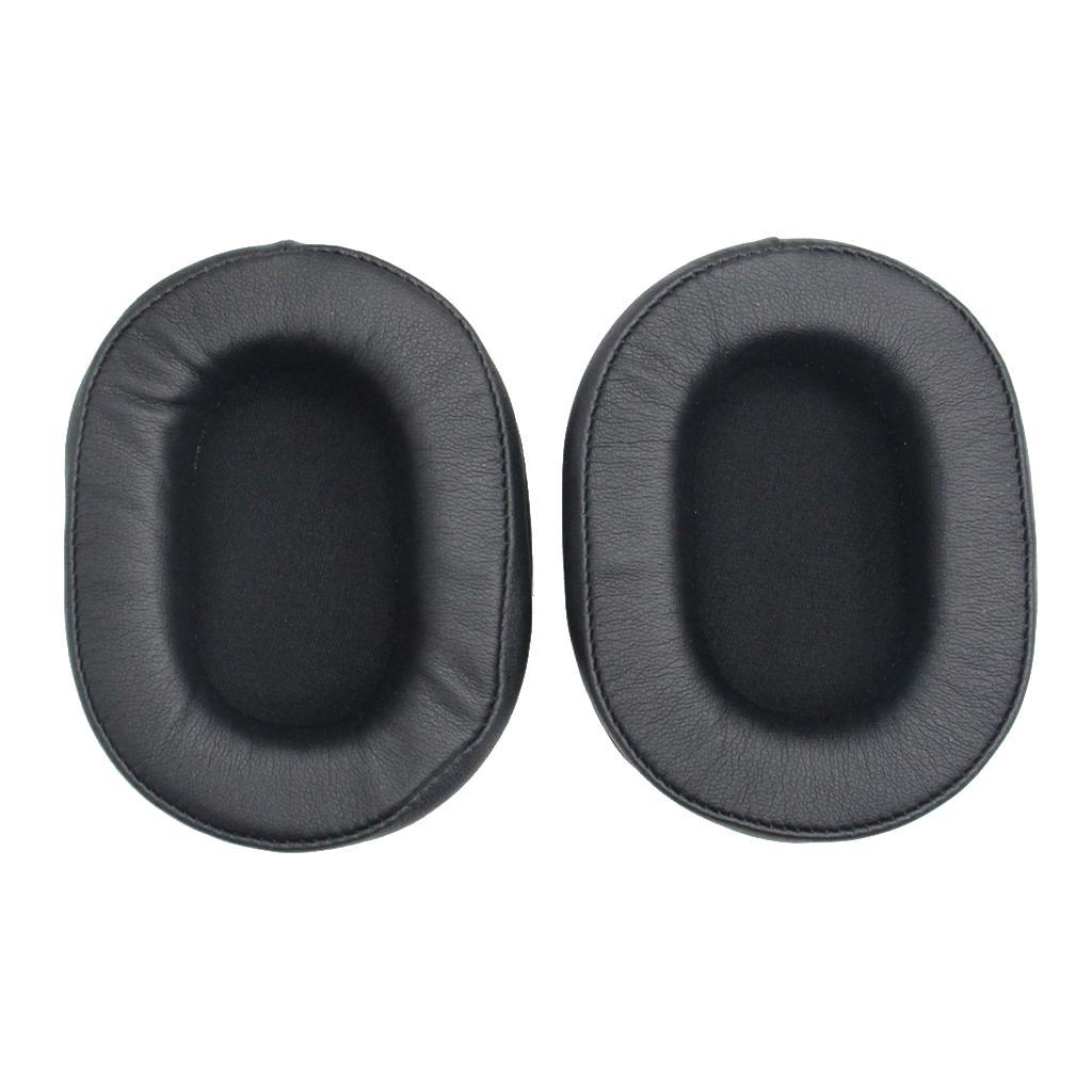 Replacement Ear Pads Cushions For ATH-MSR7 Headphones black