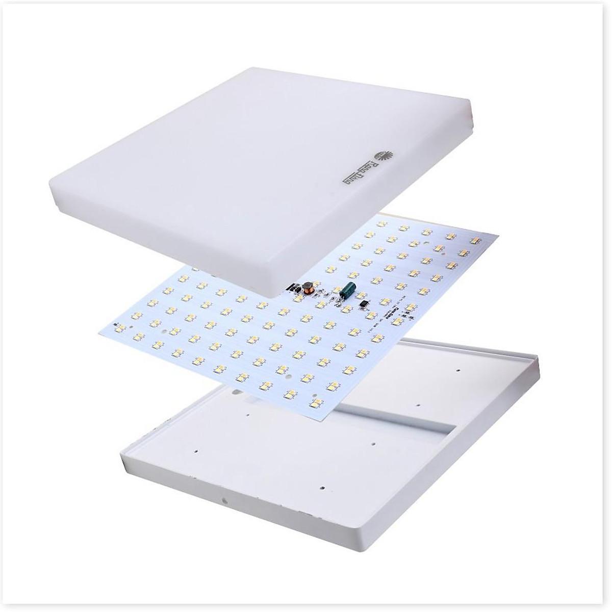 Đèn LED ốp trần đổi màu 18W Rạng Đông LN12N ĐM 220x220/18W