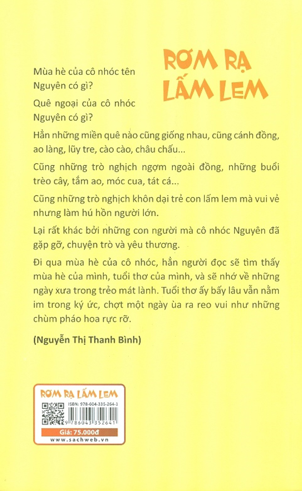 Rơm Rạ Lấm Lem - Truyện Dài Thiếu Nhi Độ Tuổi 6 Đến 15