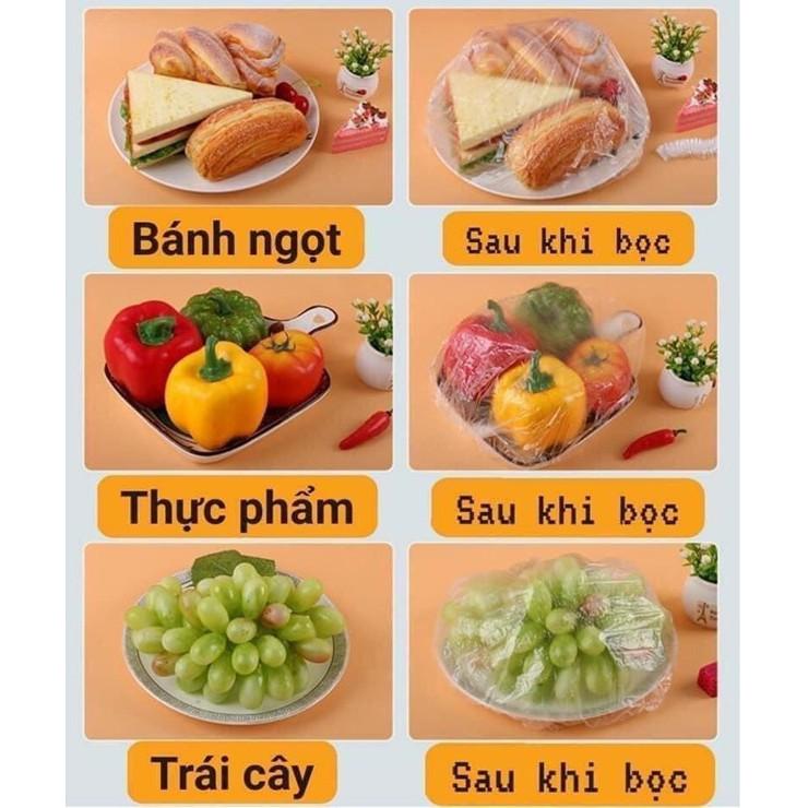 Combo 100 túi bọc thực phẩm đa năng