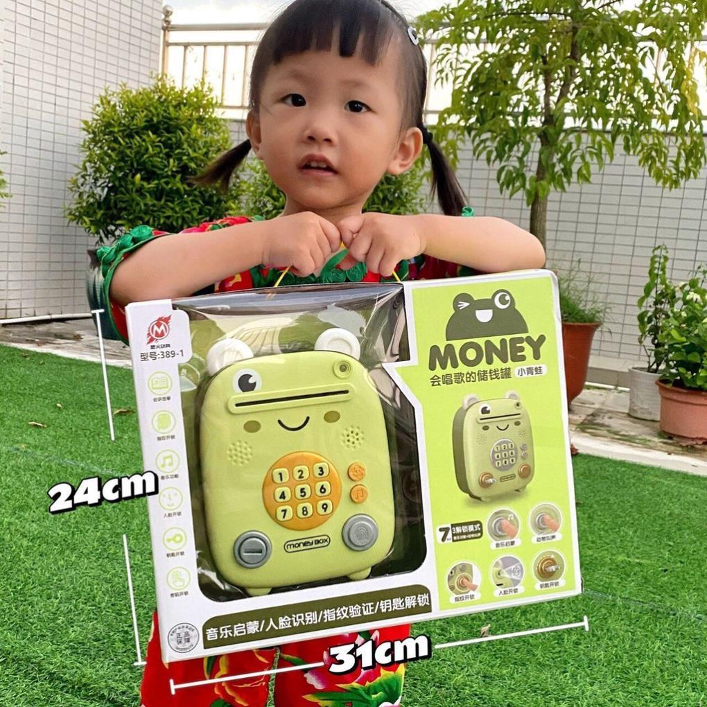 Két đựng tiền mini cho bé yêu, Hộp tiết kiệm mini có khóa, Heo bỏ tiền-Lợn bỏ tiền tiết kiệm- Hàng cao cấp