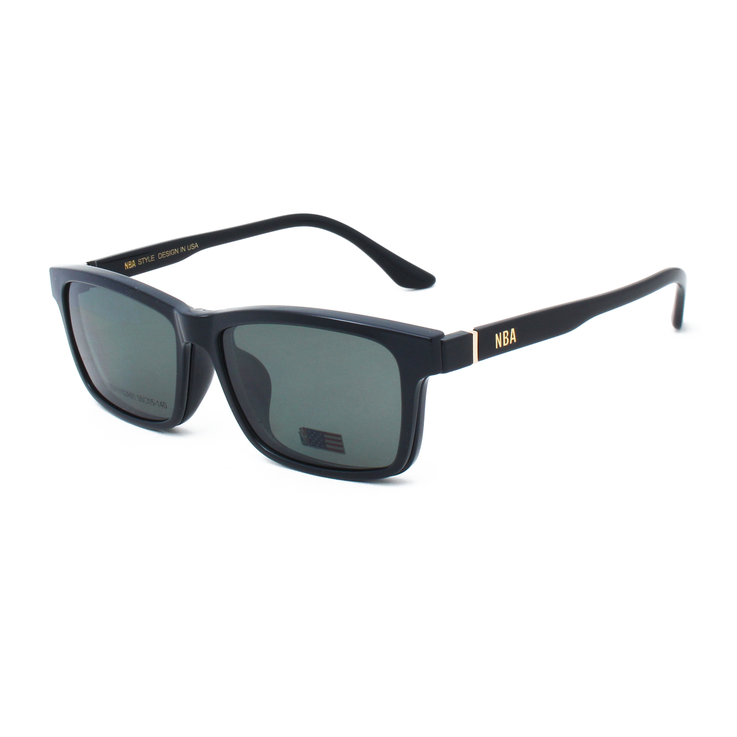 Gọng kính unisex độ & mát clip-on NBA NBA1152 thời trang