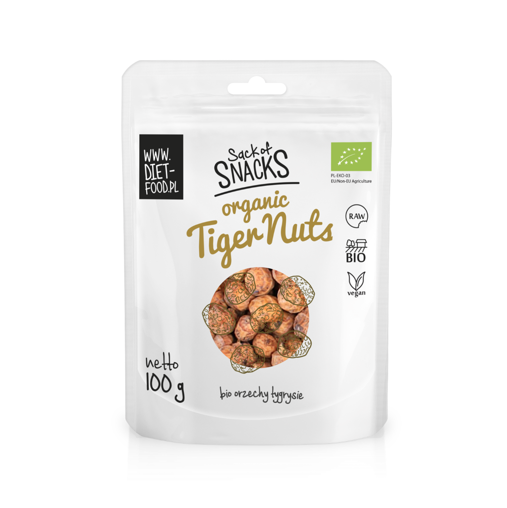 Hạt hổ Tiger Nuts (hạnh nhân đất) hữu cơ 100g Diet Food