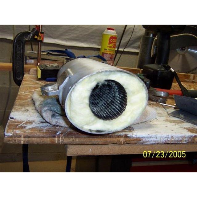 Nỉ Ceramic nhồi pô xe Bông gốm bảo ôn cách nhiệt chống cháy
