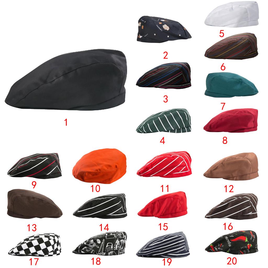 Nhiều Đầu Bếp Mũ Cotton Nấu Bộ Đội Mũ Nồi Mặc Đi Làm Bếp Nhà Hàng Cafe 20