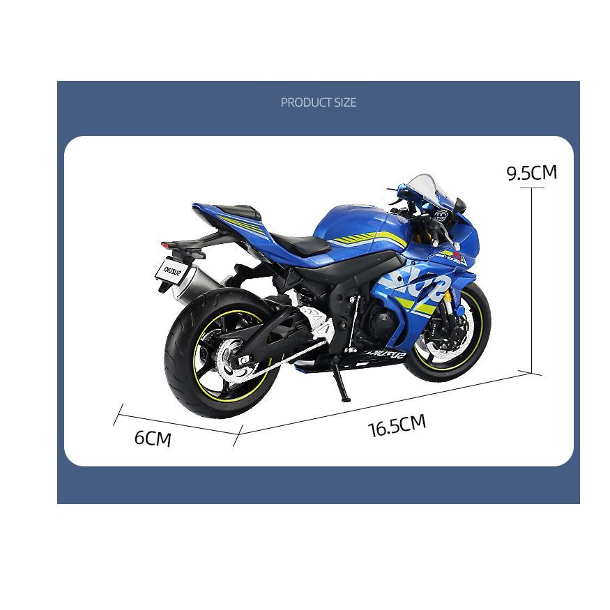 Mô hình moto Suzuki GSX R1000 tỉ lệ 1:12