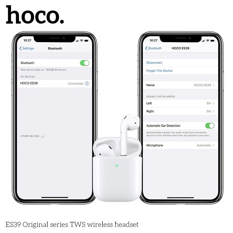 Tai nghe Bluetooth True Wireless Hoco ES39 - hàng chính hãng