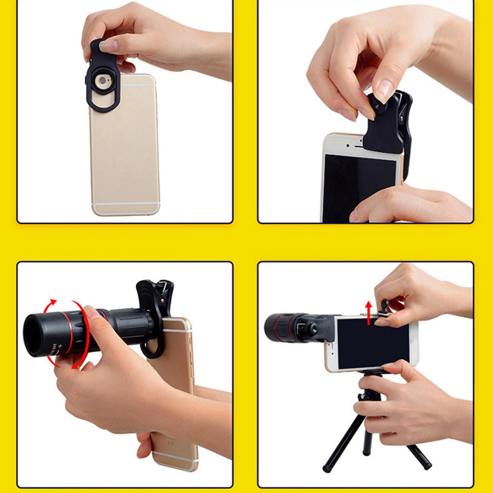 Practical Universal 18X  Telescope lens  Phone Camera Lens