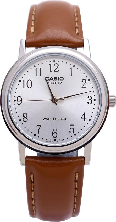 Đồng Hồ Nam Dây Da Casio MTP-1095E-7BDF (35mm) - Nâu