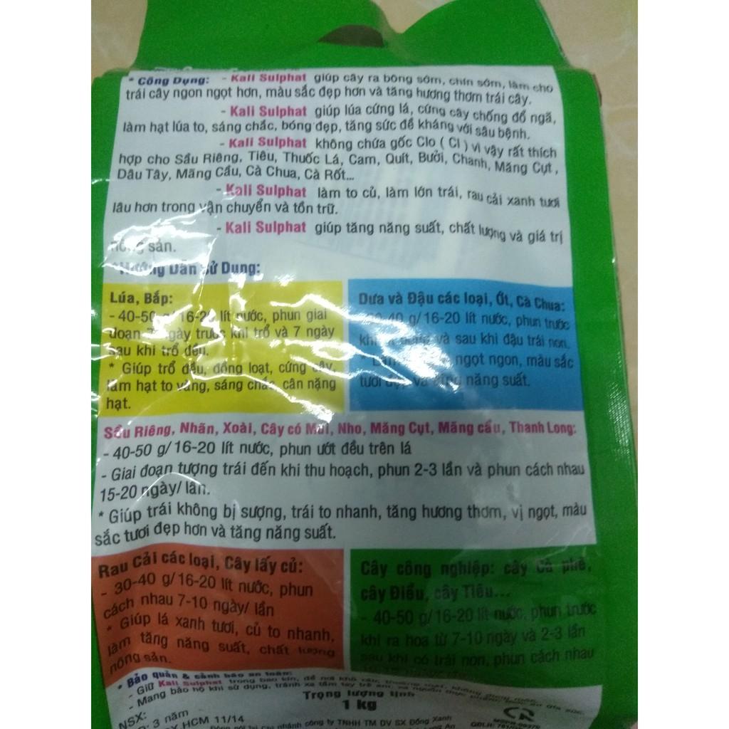 Phân hòa tan Kali sulphat - gói 1 kg