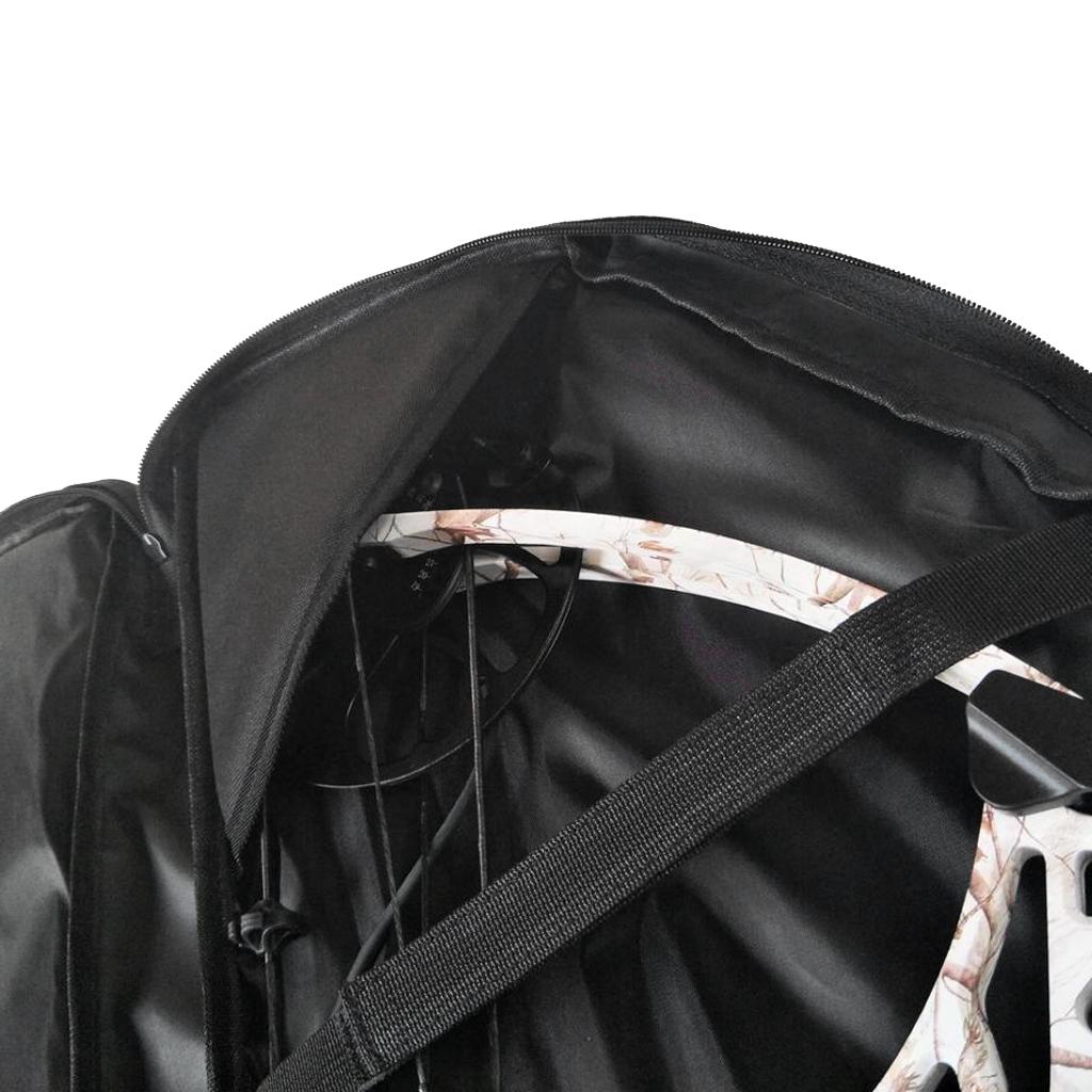 Black Durable Hunting Archery Compound Bow Bag Carry Case Hunting 95x41cm