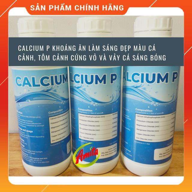Khoáng nuôi tép cảnh, cá cảnh làm cứng vỏ tôm, vảy cá đẹp chai 1 lít