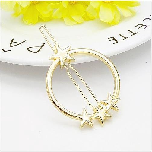 Kẹp tóc mái phong cách Hàn Quốc Kẹp tóc kim loại