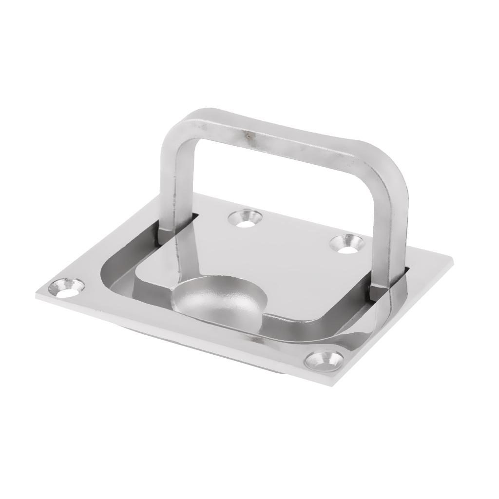 316 Stainless Steel Marine Flush Lifting Handle Pull Boat Hatches Lift Ring Boat Accessories