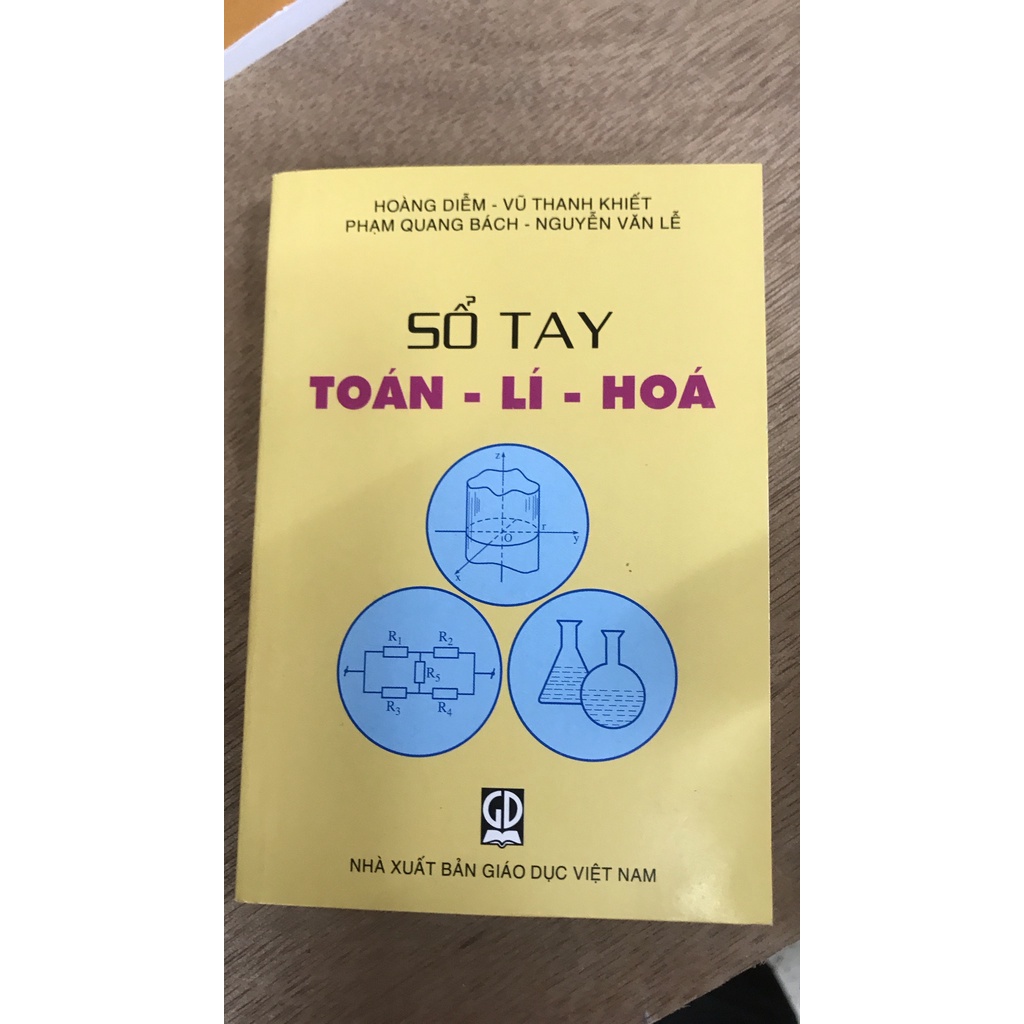 Sách -  Sổ tay Toán - Lí - Hóa - Giáo Dục