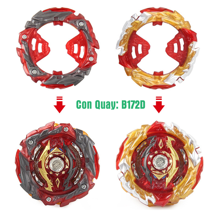 Đồ Chơi Con Quay B172 Kèm Bệ Phóng | Con Quay BEYBLADE B172