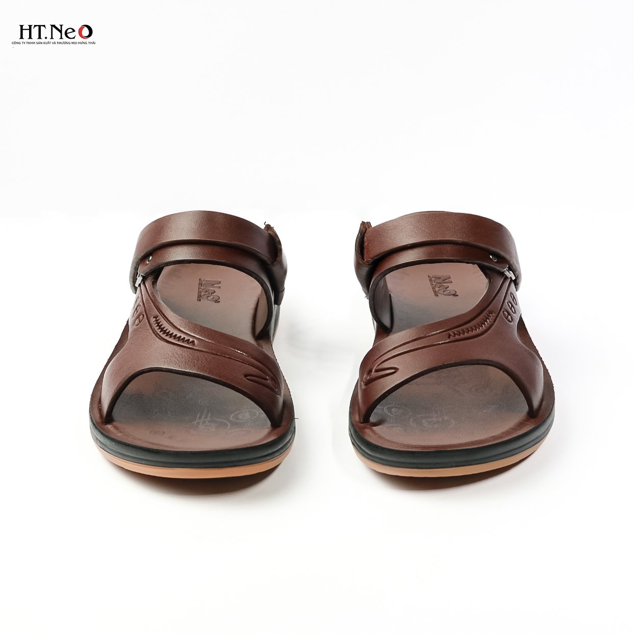Sandal nam đế cao - dép sandal da nam HT.NEO  kiểu dáng đơn giản, màu sắc nhã nhặn, đi rất mềm SD70