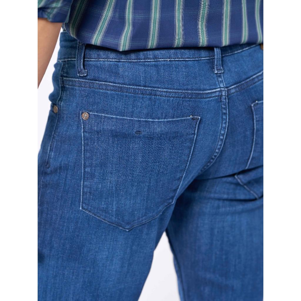 OWEN - Quần Jeans nam Owen Slimfit ống ôm trẻ trung màu xanh 221490 Quần bò nam Owen