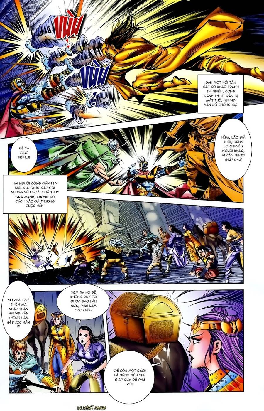 thiên tử truyền kỳ 1 - cơ phát khai chu bản chapter 110 21