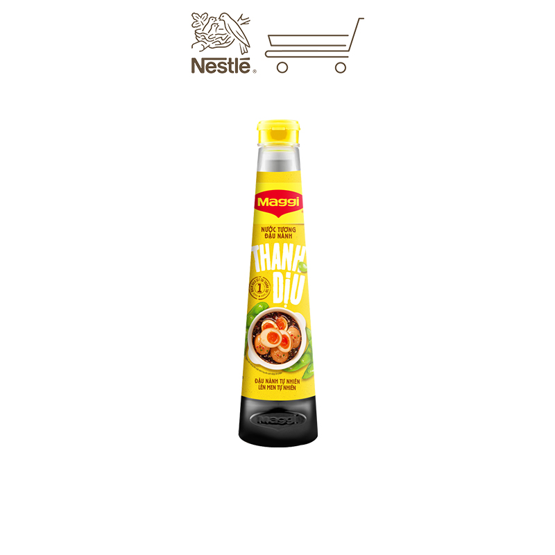 Combo 2 nước tương Maggi đậu nành thanh dịu (Chai 450ml)