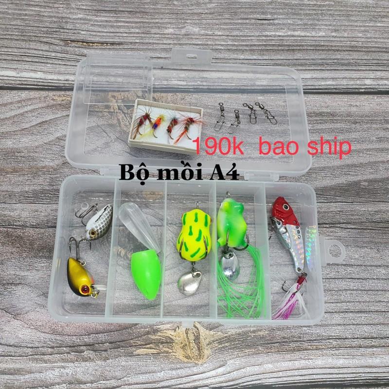 Bộ Mồi A4 _ Chuyên Lure Rô Phi