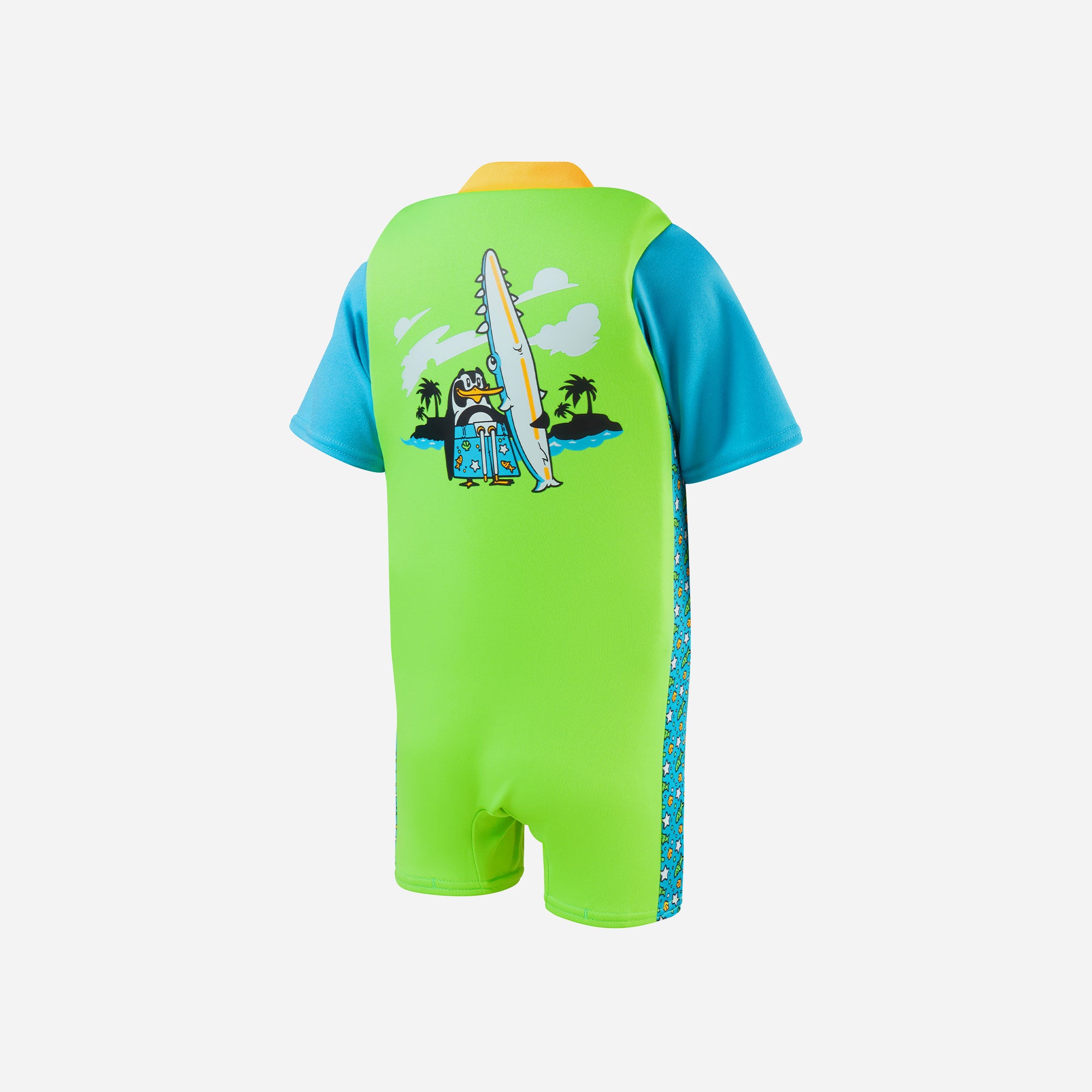 Áo phao bé trai Speedo Printed Float Suit - 8-1225814682