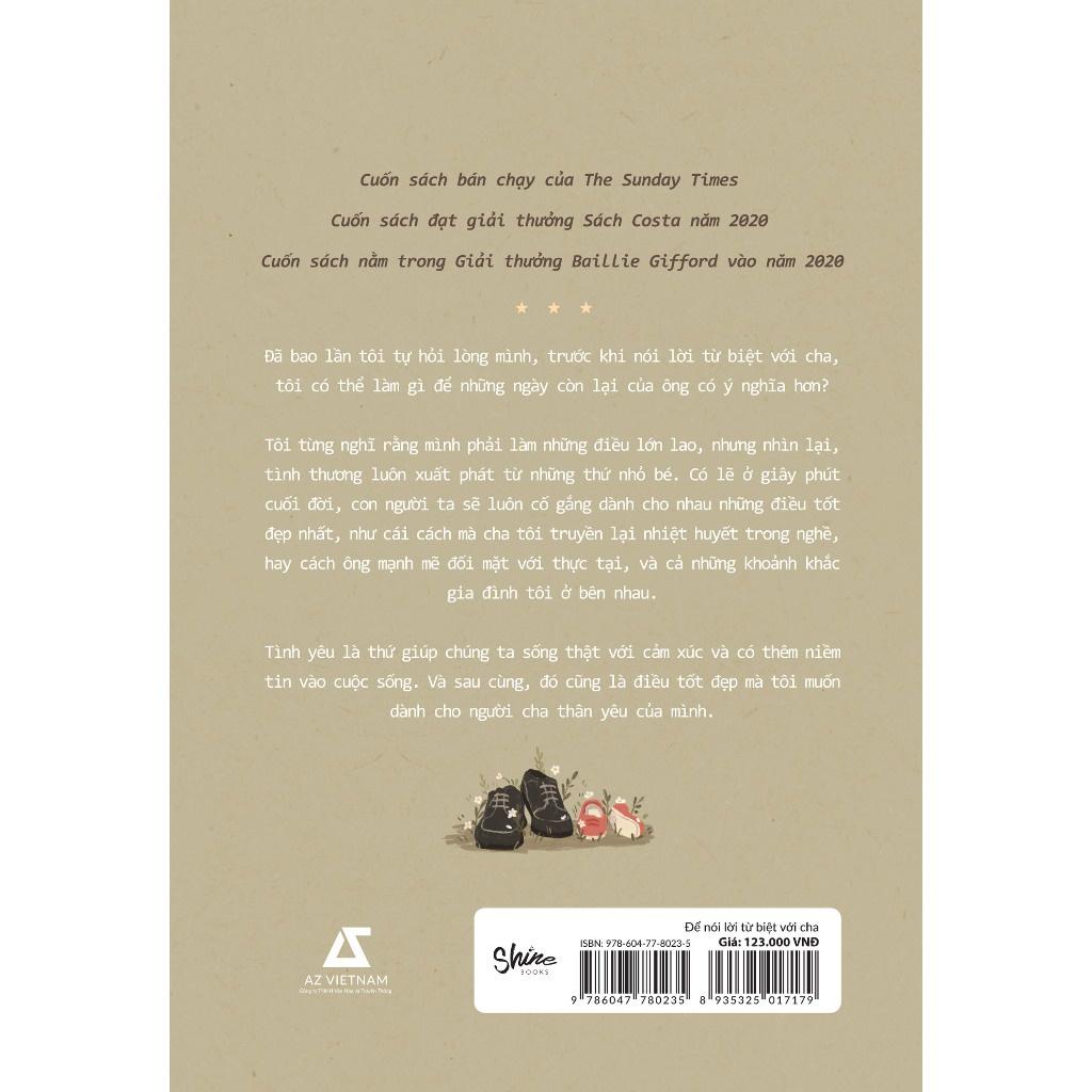 Sách Để Nói Lời Từ Biệt Với Cha  - Bản Quyền
