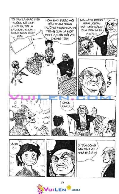 kiếm sĩ góc vuông - chokkaku chapter 11 35