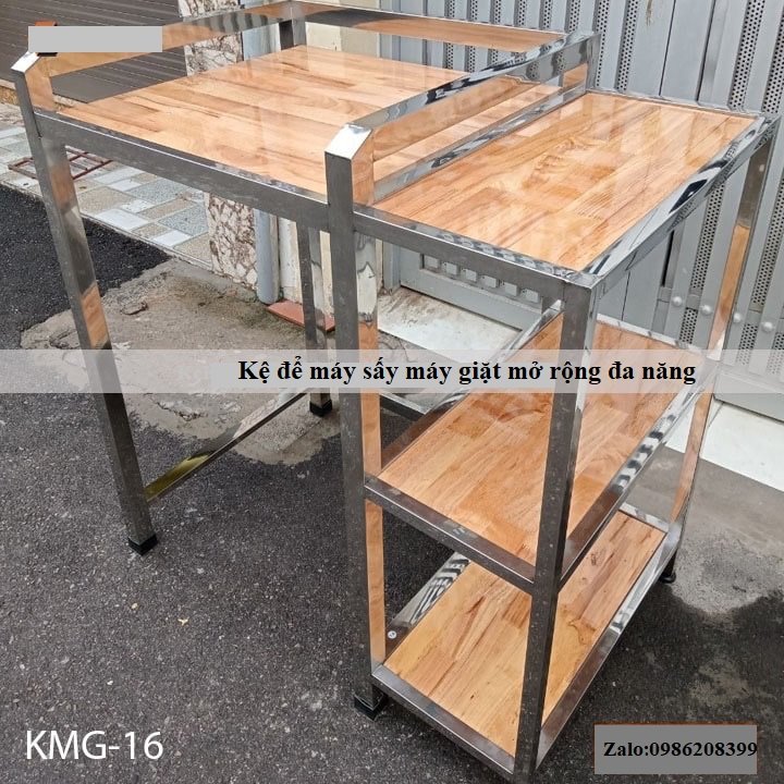 KỆ ĐỂ MÁY SẤY MÁY GIẶT - THÉP SƠN TĨNH ĐIỆN (GIAO NGAY TẠI TPHCM VÀ HÀ NỘI)