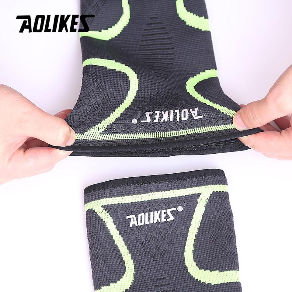 Băng bảo vệ khuỷu tay chính hãng Aolikes HZ-7547 co dãn đàn hồi sport elbow support Xỏ khuỷu tay 7547 magic