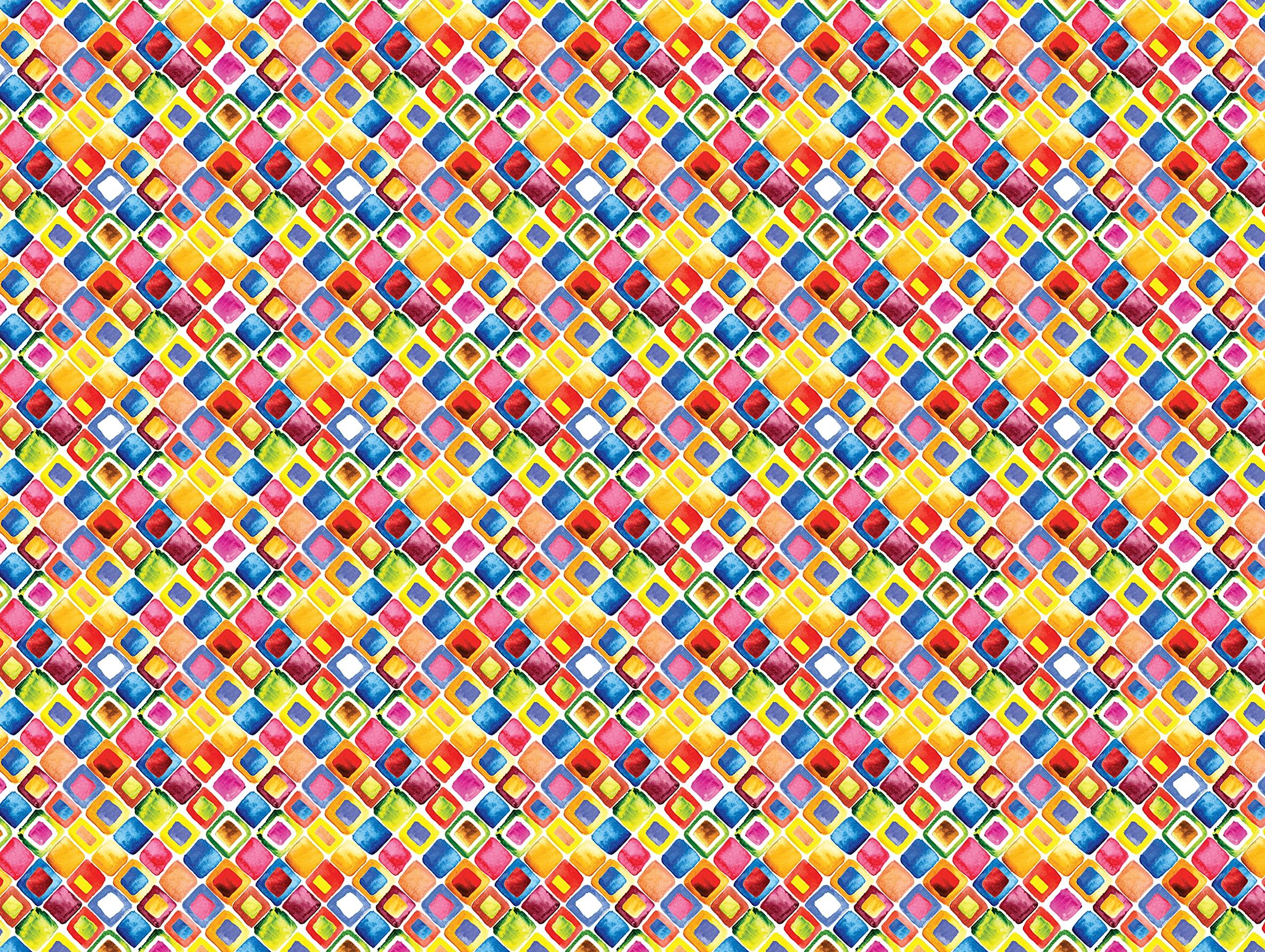 Rainbow Watercolors Gift Wrapping Paper - 24 Sheets: 18 x 24" Wrapping Paper