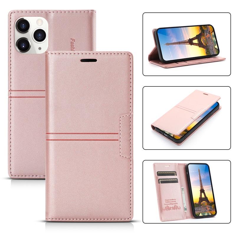 Ốp lưng điện thoại dạng ví da lật dành cho Apple iPhone 13 Mini 13 Pro Max