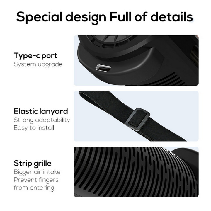 Quạt Thổi Sau Ghế Ô Tô Car Seat Cooling Fan - Home Decor Furniture