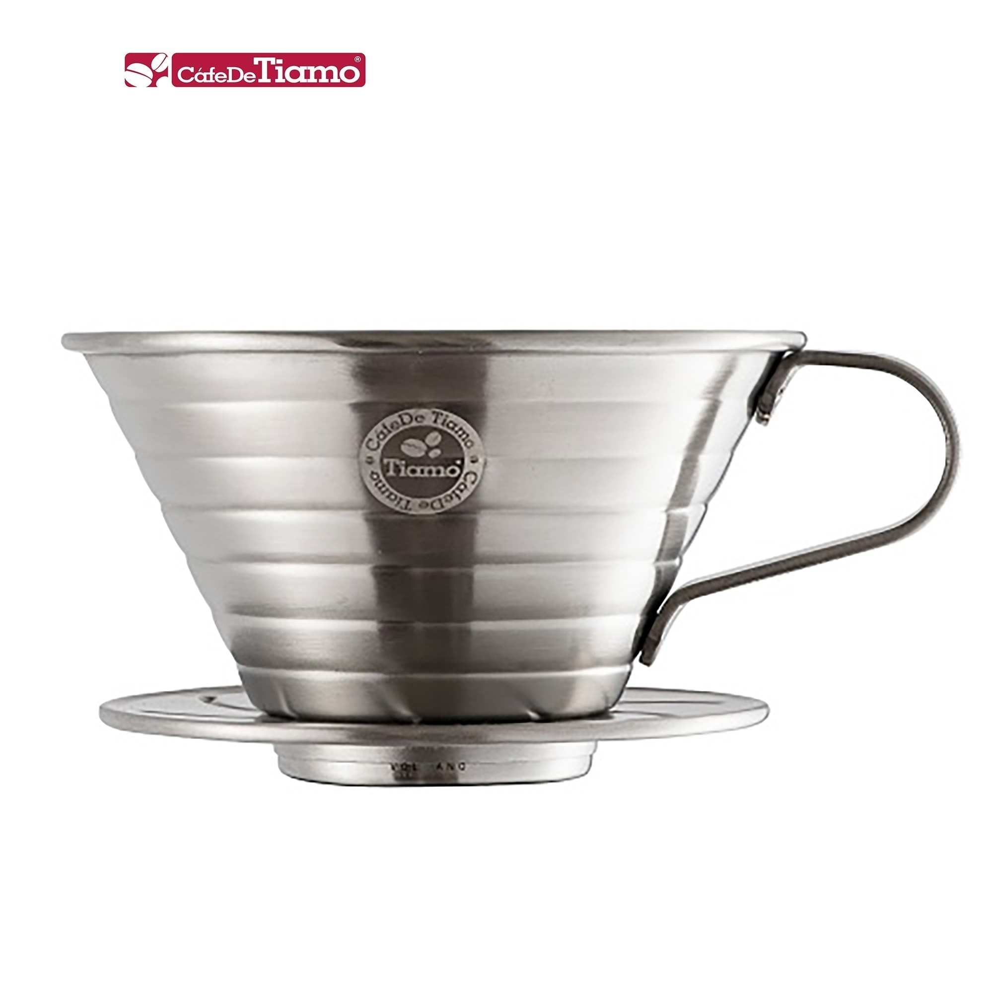 Phễu Tiamo pha cà phê drip hình tròn kiểu dáng Kalita wave