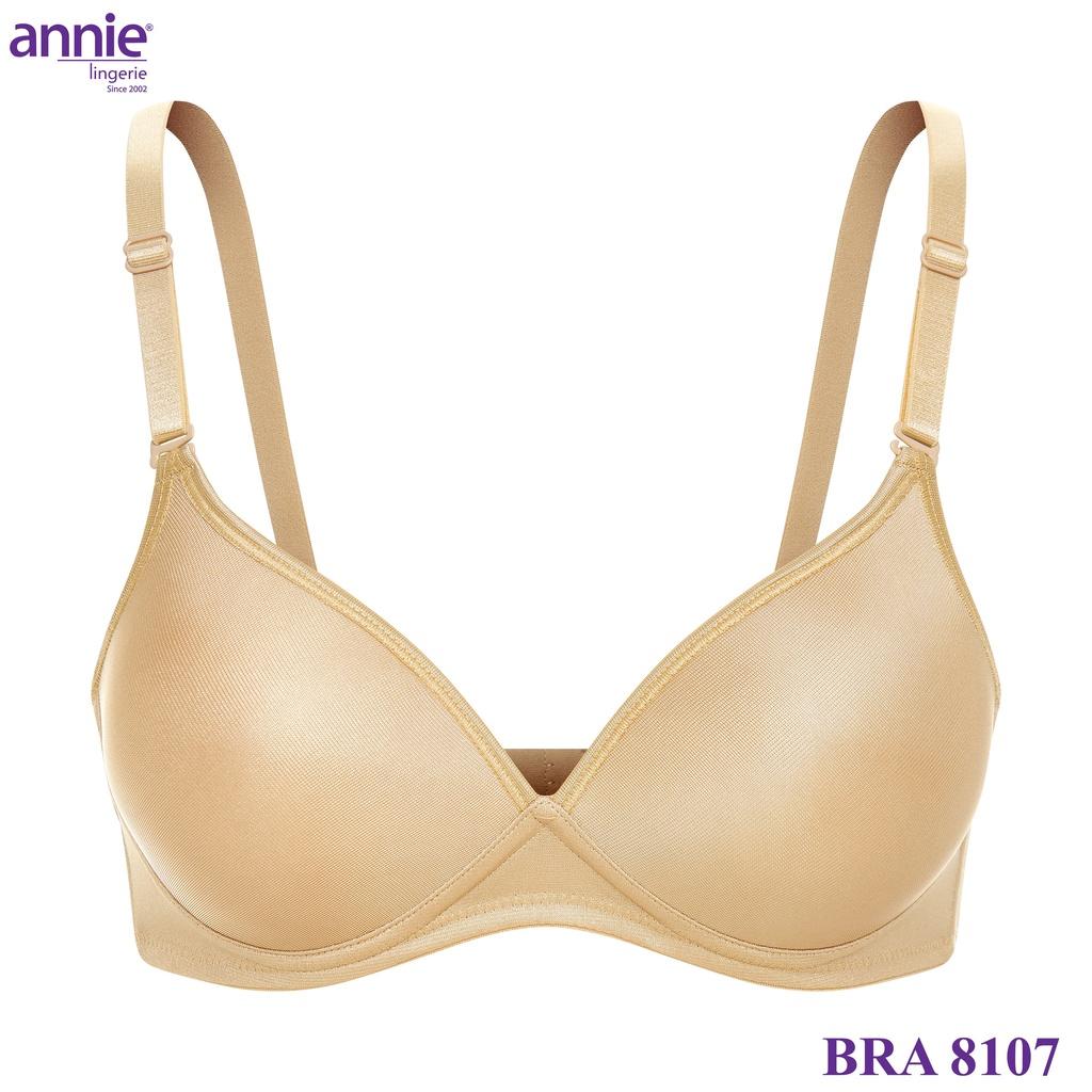 Áo Ngực annie Cao Cấp Không Gọng annie bra 8107 mút mỏng mềm mịn, ôm ngực, nâng ngực, thoáng mát, thoải mái, không cộm