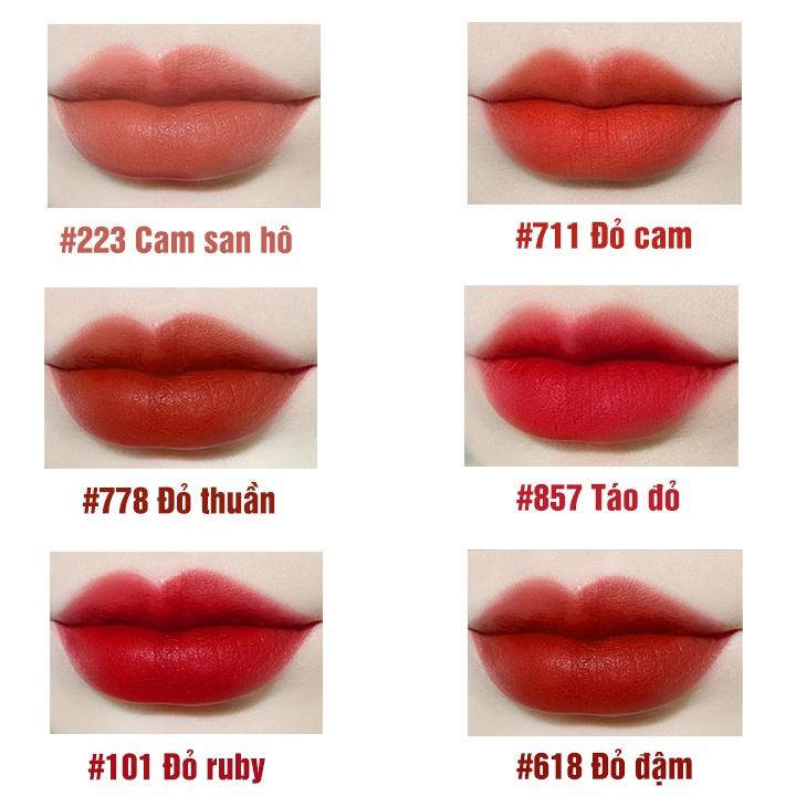 Son thỏi Chioture Hazy Mirror Matte Lipstick chất lì siêu mịn mượt