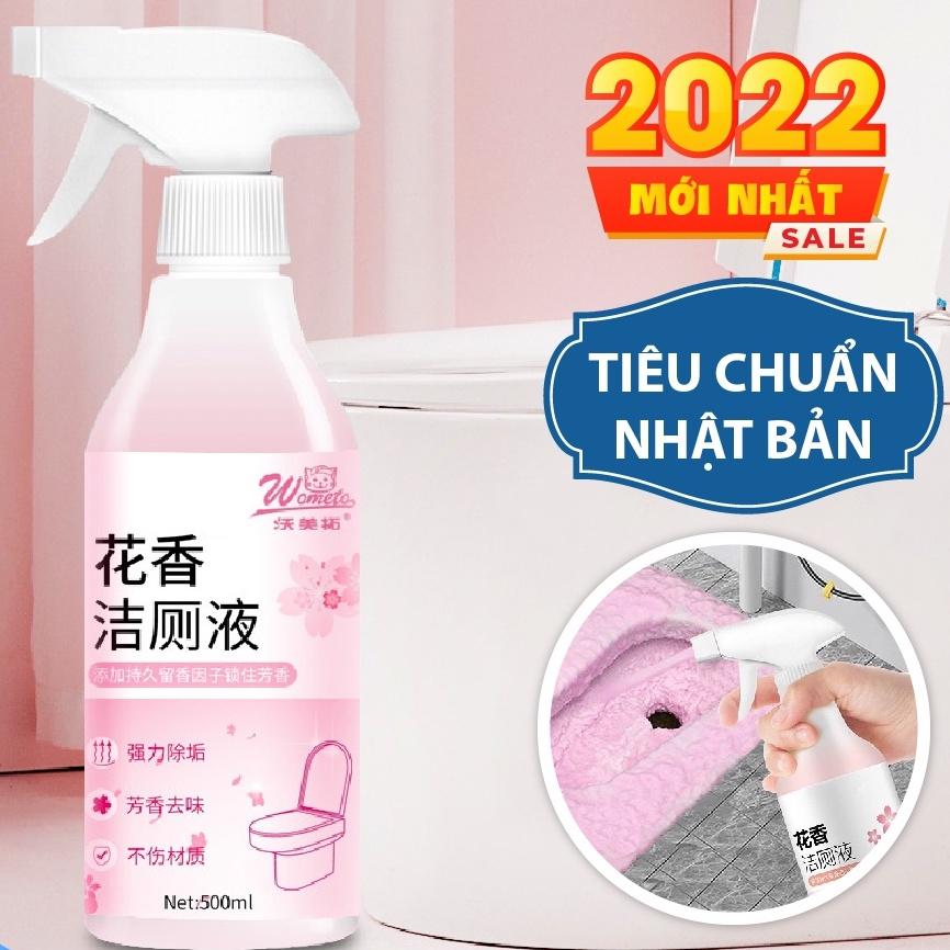 Chai Xịt Tẩy Rửa Bồn Cầu, Nhà Vệ Sinh Siêu Sạch Hương Nước Hoa Anh Đào