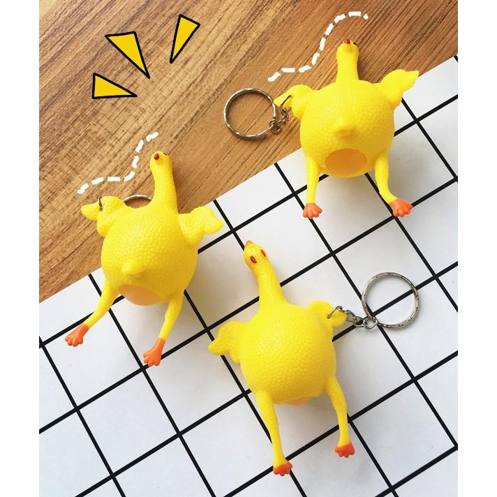 Combo 61 Móc Khóa Gà Đẻ Trứng Kute