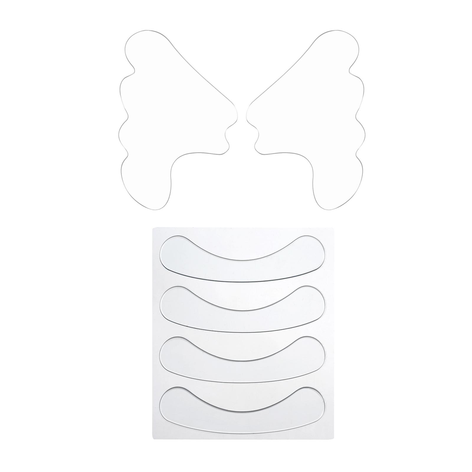 Bộ 6 miếng silicone tái sử dụng xóa nếp nhăn khóe miệng