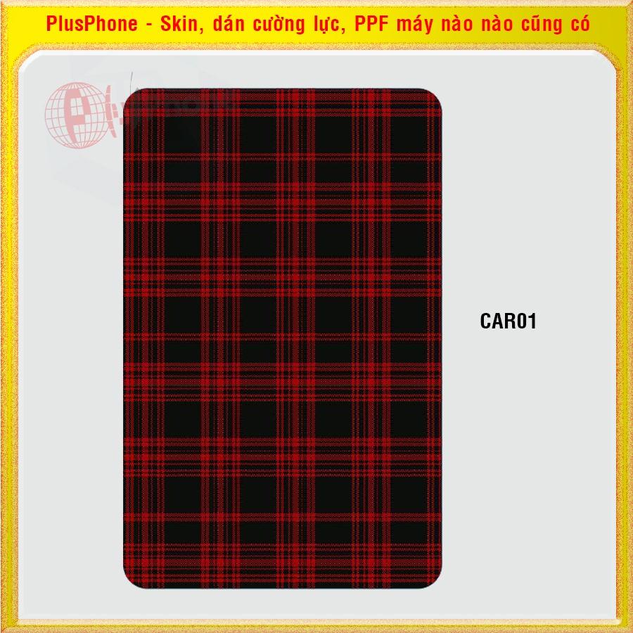 Dán Skin cho mặt sau Nokia T20 10.4 inch in hình caro