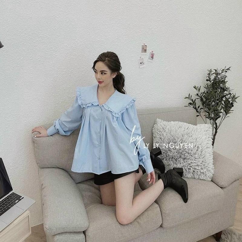 Sơ Mi Cổ Bèo Xinh Xắn