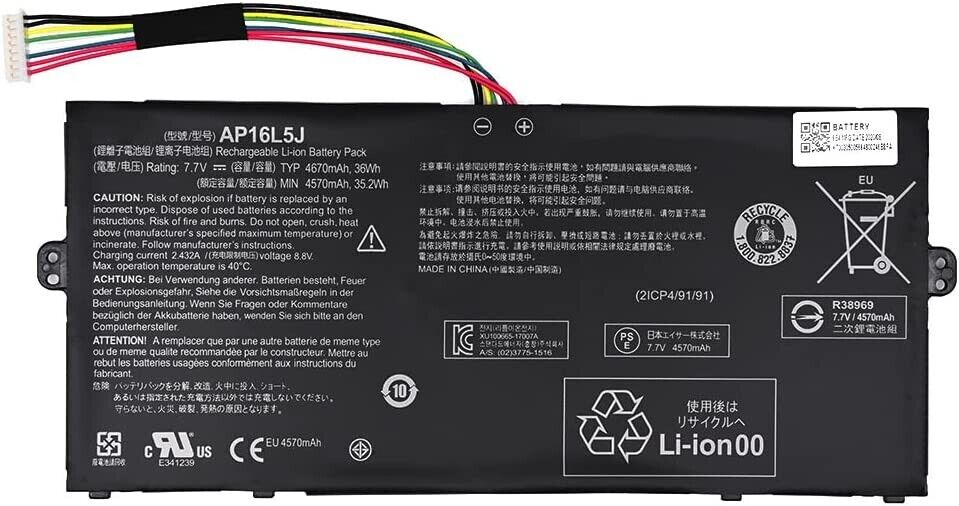 Pin dành cho Acer Swift 5 SF514-52T SF514-52TP-84C9 SF514-53T Pro AP16L5J