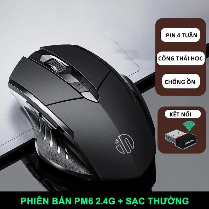 Chuột gaming không dây sạc pin TEKKIN INPHIC PM6 cho game thủ - hàng nhập khẩu