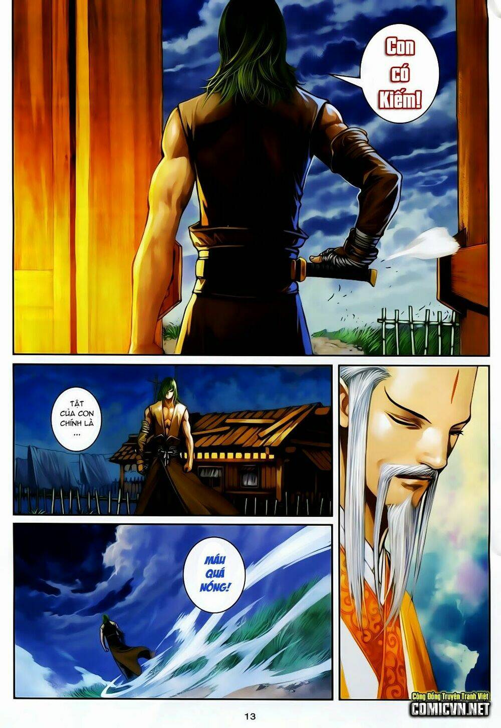 tân tác tứ đại danh bổ chapter 6 13