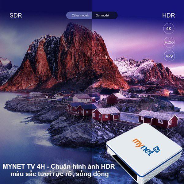 Box Mytv Net 2H - Android TV 10 - RAM 2GB + 16GB - Hàng Chính Hãng